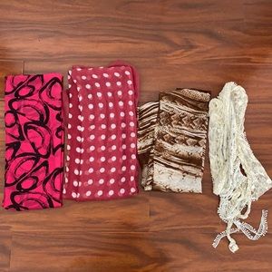 Four Scarves bundle